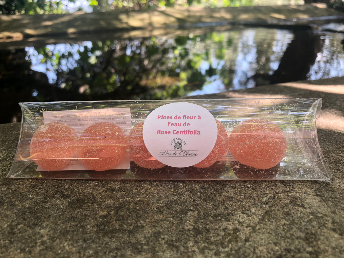Pâtes de fleurs à l'eau de Rose Centifolia